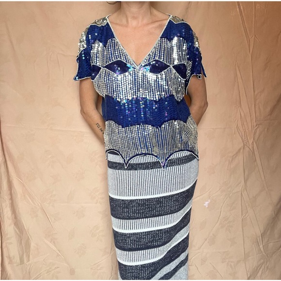 Vintage Sequin Top - Picture 4 of 10